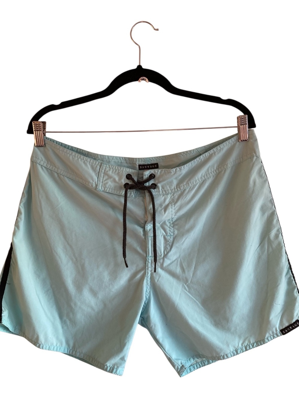 Sauvage Light Blue Men’s Swim Board Shorts